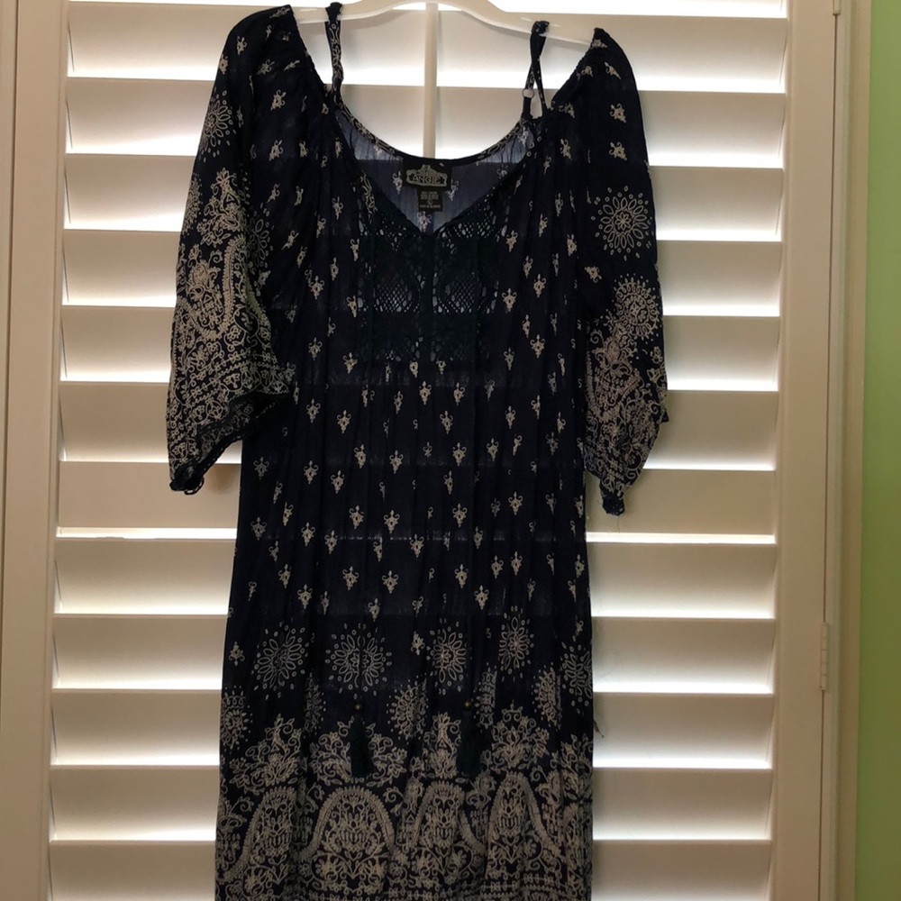 Cold shoulder dress